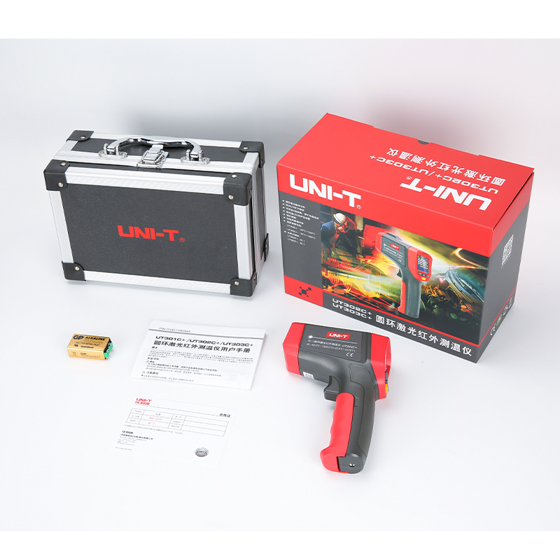 優利德UT303C+非接觸手持紅外測溫儀圖片4