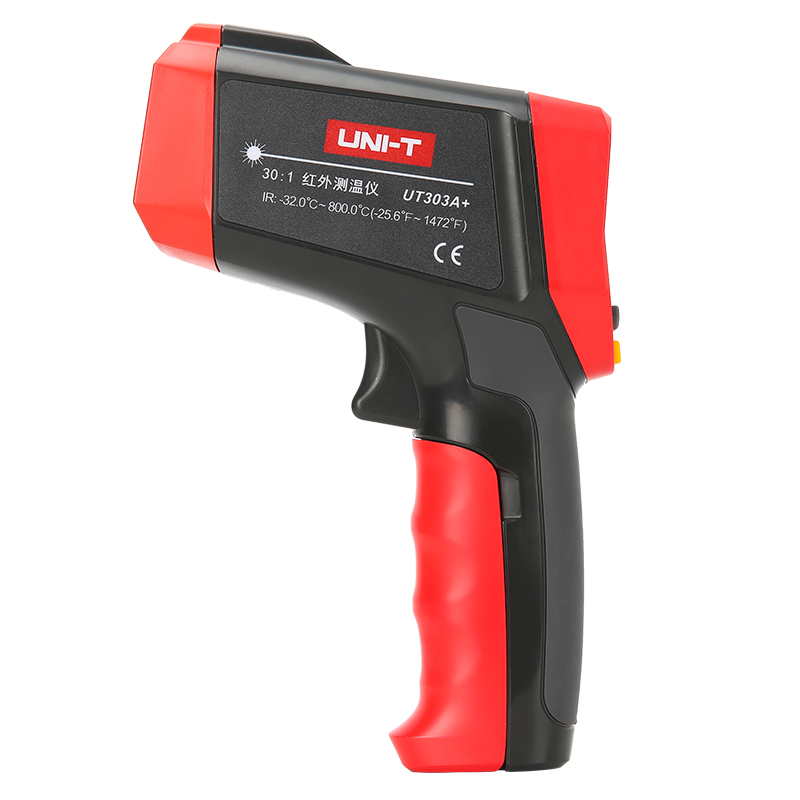 優利德UT303A+非接觸手持紅外測溫儀圖片1