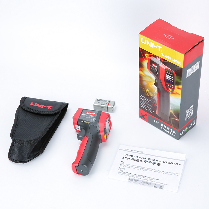 優利德UT301A+非接觸手持紅外測溫儀圖片4