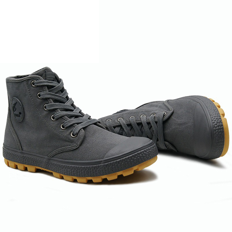 3537大麥高幫輕便耐磨透氣緩震勞保鞋圖片2