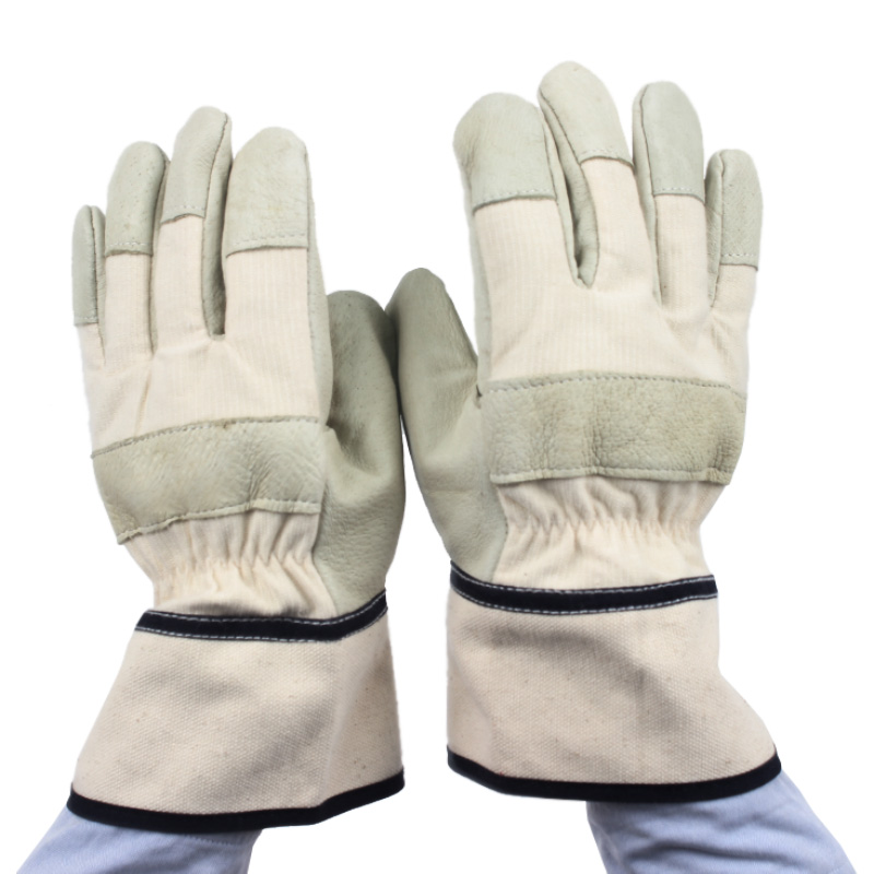 漂牌BP-01頭層半皮手套圖片2