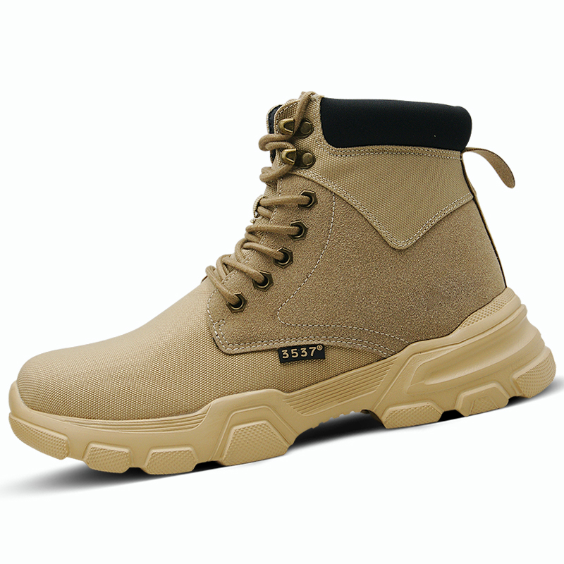 3537高腰戰狼輕便防臭透氣耐磨勞保鞋圖片2