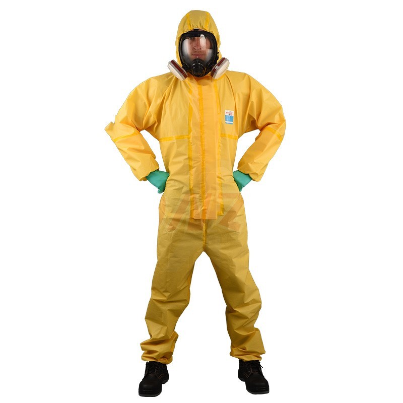 坤澤爾K4000黃色連帽防護服圖片1 坤澤爾K4000黃色連帽防護服圖片1