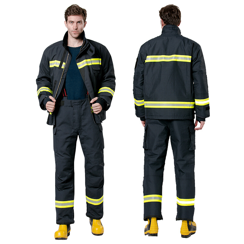 宇安消防 17式滅火防護(hù)阻燃消防戰(zhàn)斗服五件套圖片1