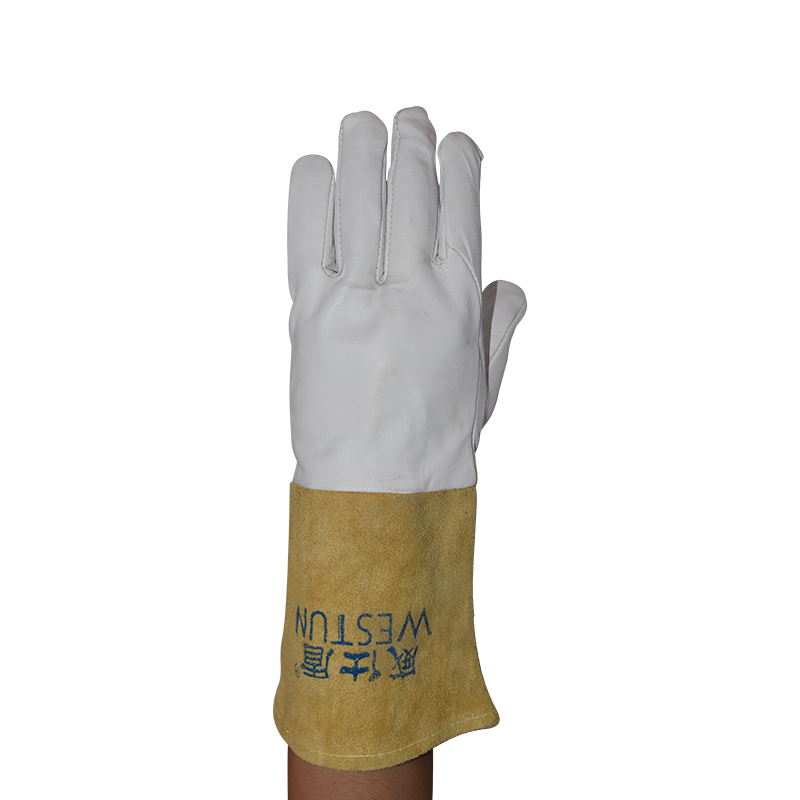 威仕盾G-1005牛青皮氬弧焊手套圖片2
