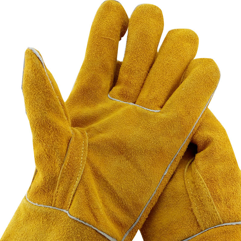 威仕盾G-0393金黃色牛二層皮電焊手套圖片2 威仕盾G-0393金黃色牛二層皮電焊手套圖片2