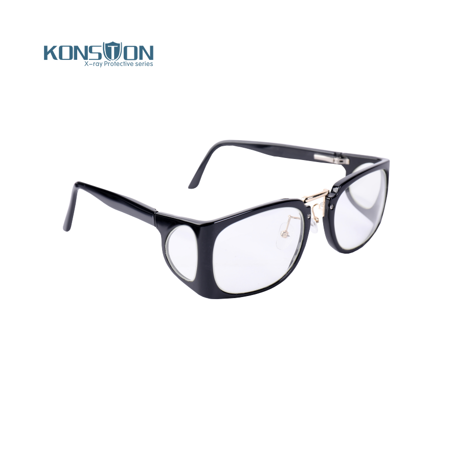 康仕盾KSDG008黑藍(lán)護(hù)邊型鉛眼鏡圖片1