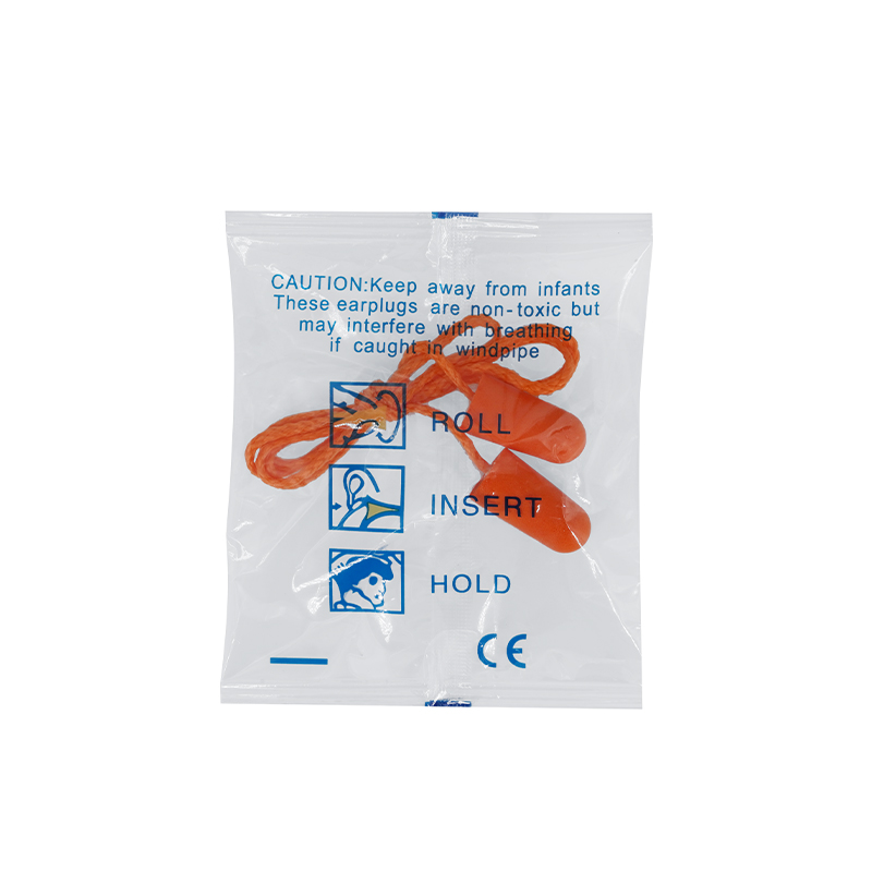 瑞氪維爾RW7205橘色帶線降噪耳塞圖片1