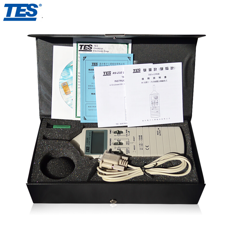 臺灣泰仕TES-1350R數字式噪音計圖片1