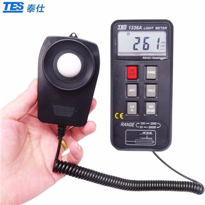 臺灣泰仕TES-1336A記憶式照度計圖片2