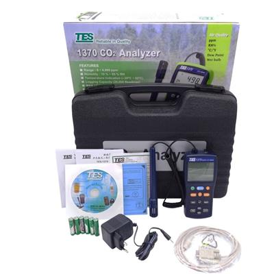 臺灣泰仕TES-1370非色散式紅外線二氧化碳測試器圖片3