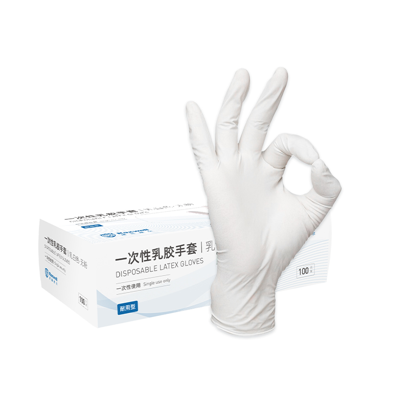 瑞氪維爾RW2619無粉一次性乳膠手套圖片2