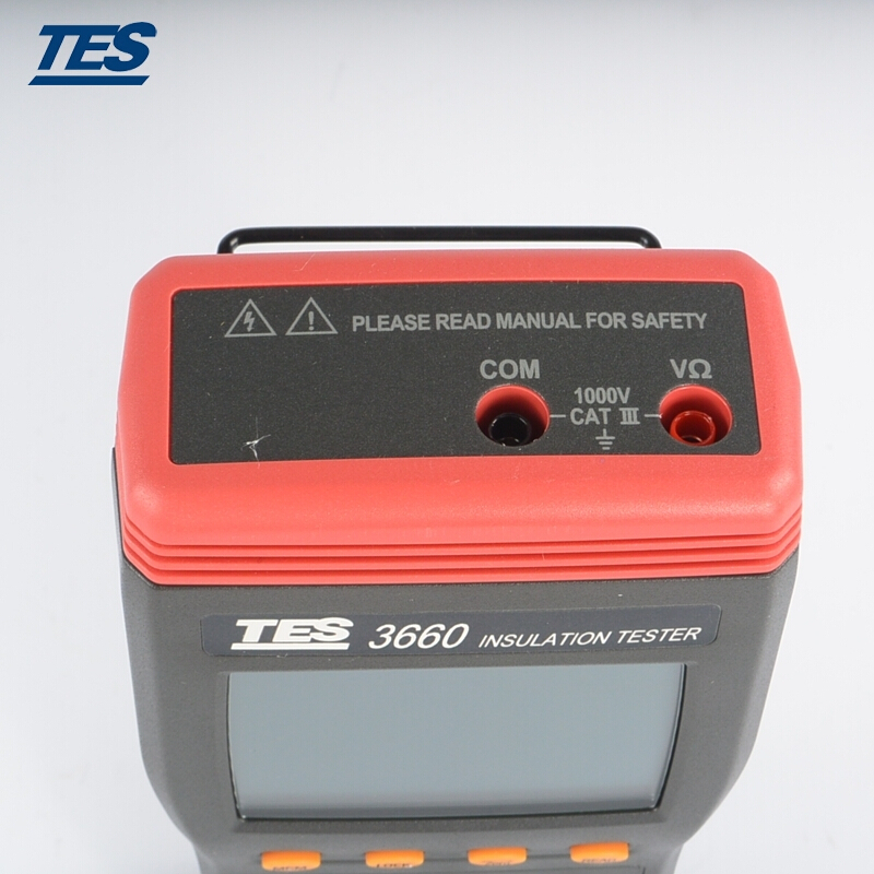 臺灣泰仕TES-3660自動換檔絕緣測試儀圖片4