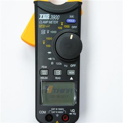 臺灣泰仕TES-3900數字鉗形表圖片3