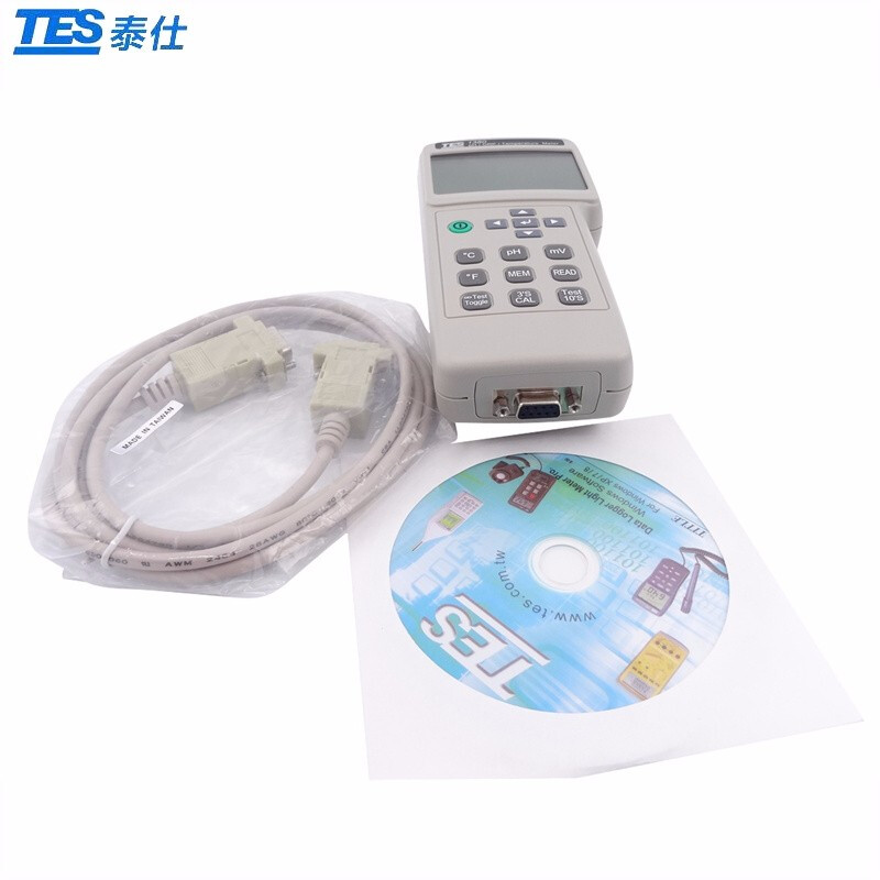 臺(tái)灣泰仕TES-1380K可記錄型PH值測(cè)試儀圖片1