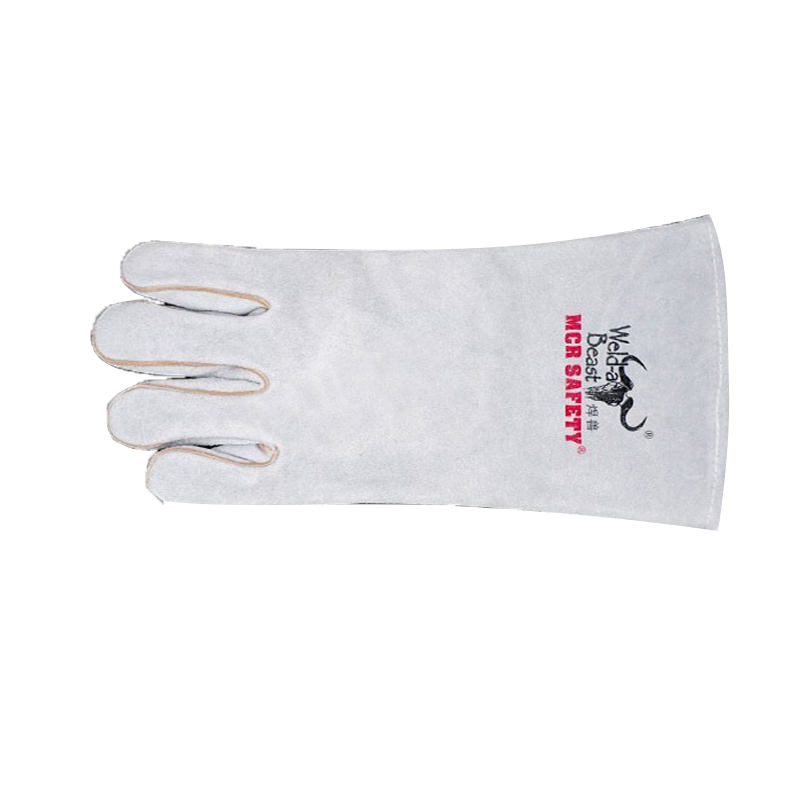 焊獸4152P二層原色焊接手套圖片1