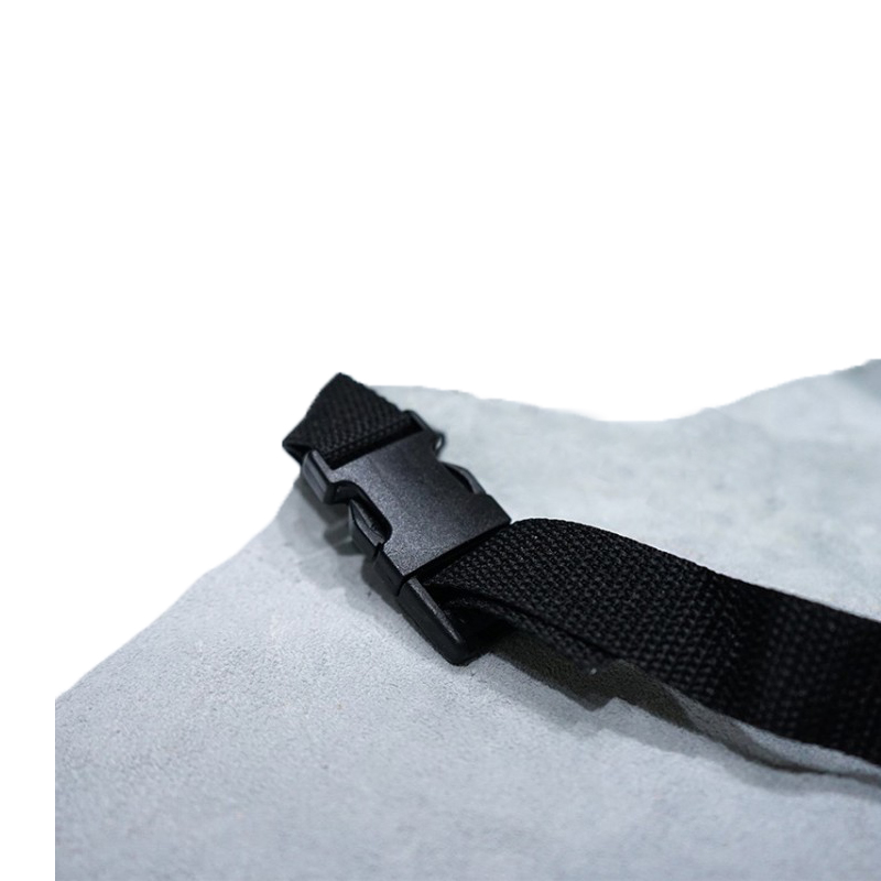 焊獸61505原色焊工皮圍裙圖片4