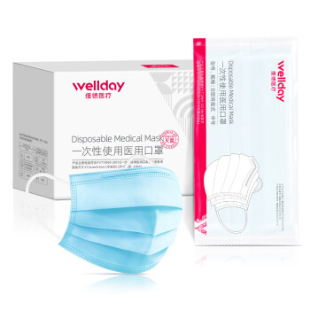 維德醫(yī)療滅菌成人醫(yī)用口罩圖片1