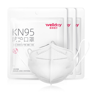 維德醫(yī)療KN95折疊式防護口罩圖片1