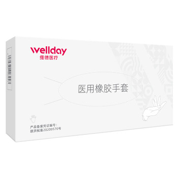 維德醫療20只一次性檢查乳膠手套圖片2 維德醫療20只一次性檢查乳膠手套圖片2