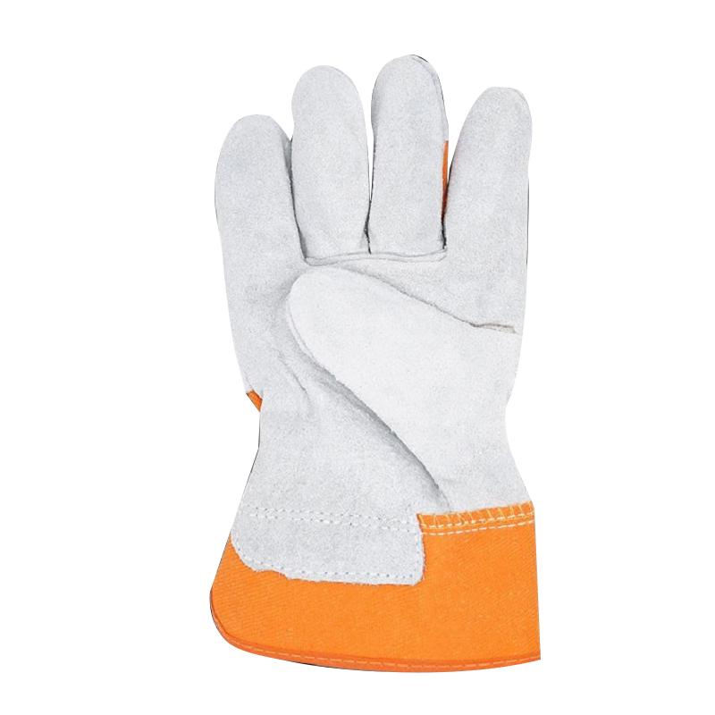 焊獸11302牛二層皮電焊手套圖片1