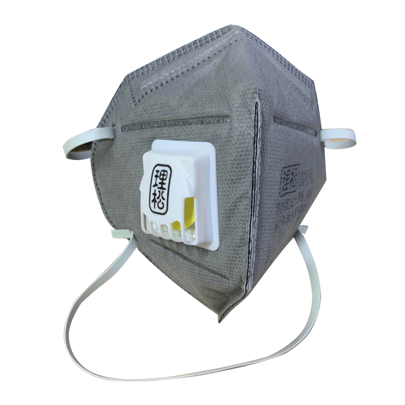 理松1101VC折疊活性炭防塵口罩圖片3