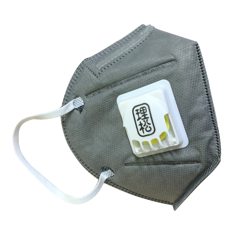 理松1206VC折疊活性炭防塵口罩圖片4