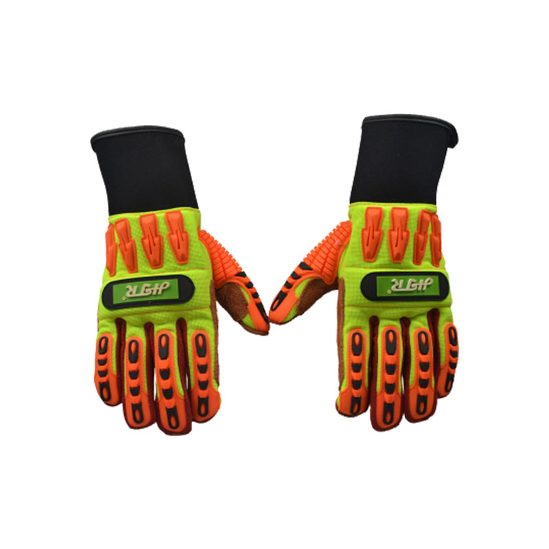 海太爾0514手背滌氨綸彈力布防撞勞保手套圖片5