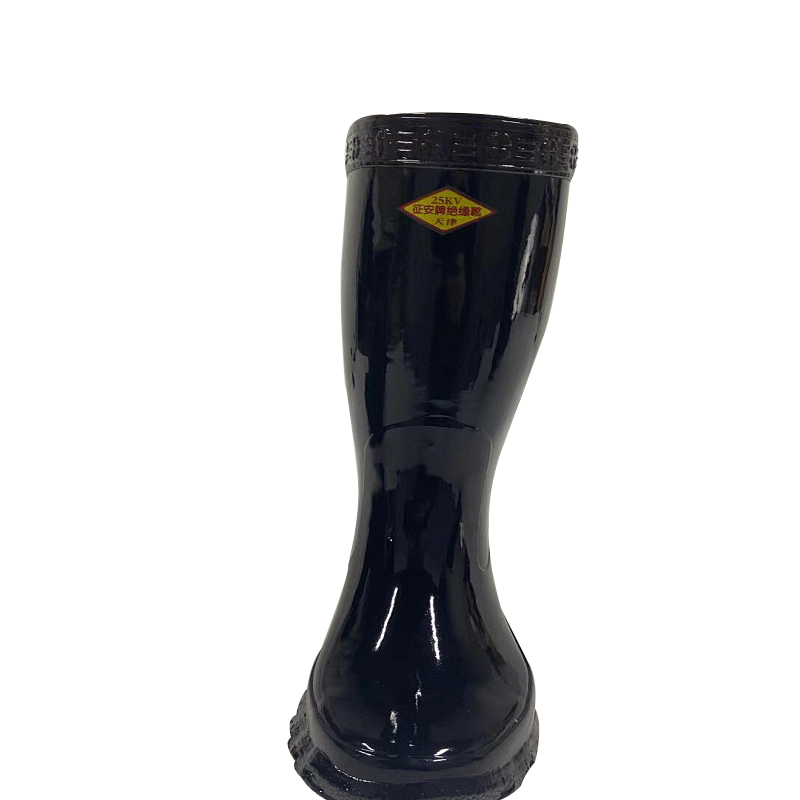 征安25KV黑色高筒絕緣靴圖片4