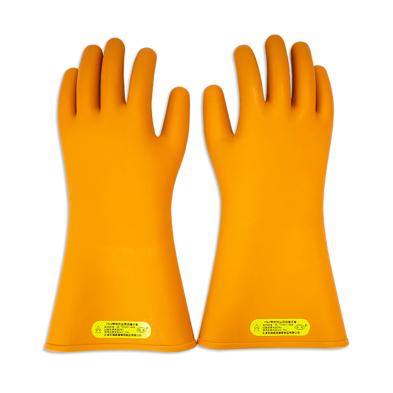 征安ZA006 25KV橡膠絕緣手套圖片5