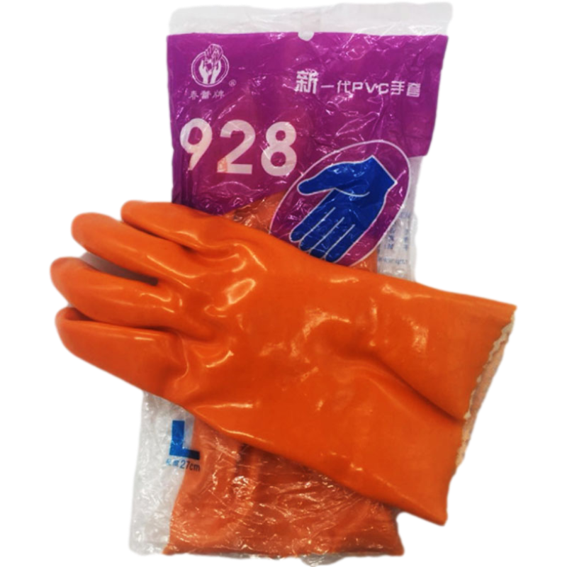 春蕾928浸塑PVC手套圖片2