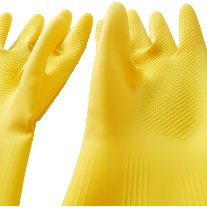 南洋牛筋100克全涂層乳膠手套圖片3