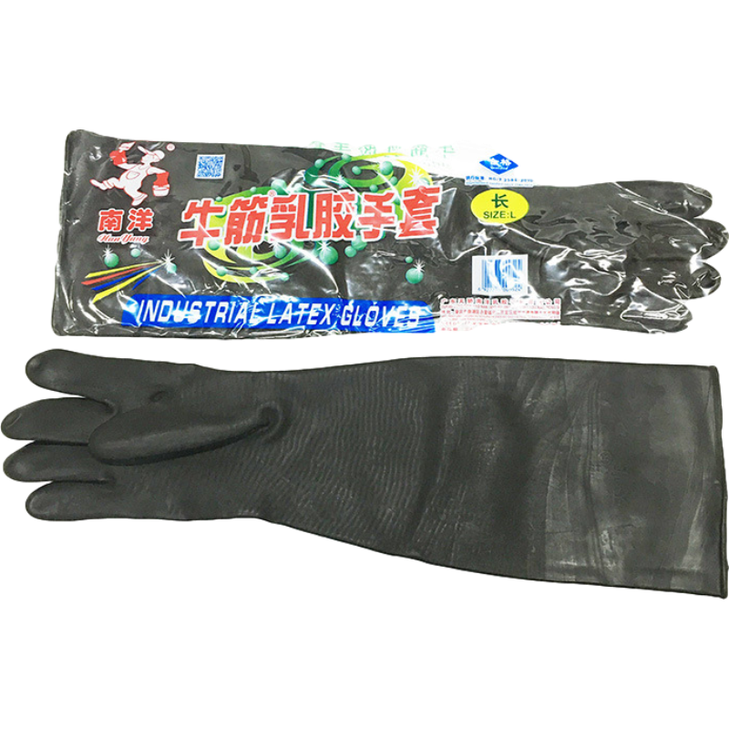 南洋黑色工業(yè)乳膠手套圖片1 南洋黑色工業(yè)乳膠手套圖片1
