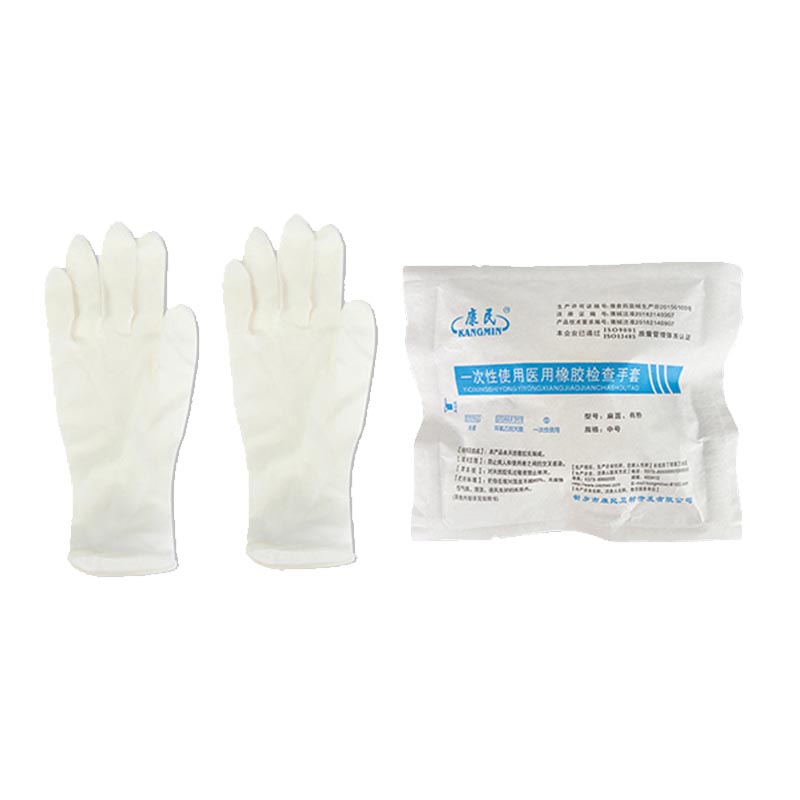 康民一次性使用醫用橡膠檢查手套圖片2