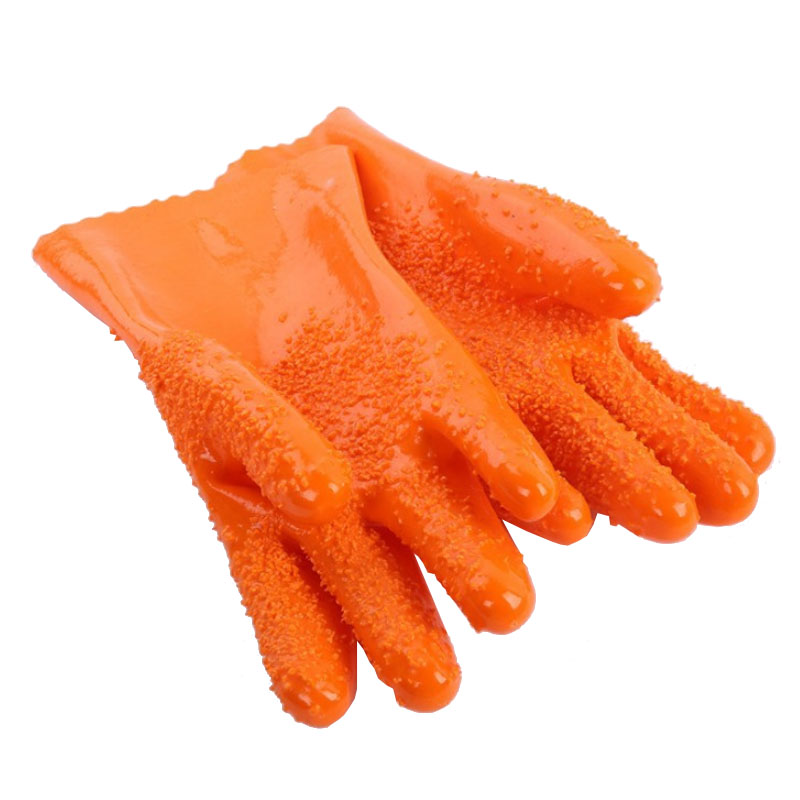 千禧龍318止滑PVC手套圖片3