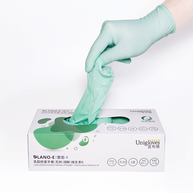 友利格雷諾-E LANO-E U3100一次性無粉乳膠檢查手套圖片2