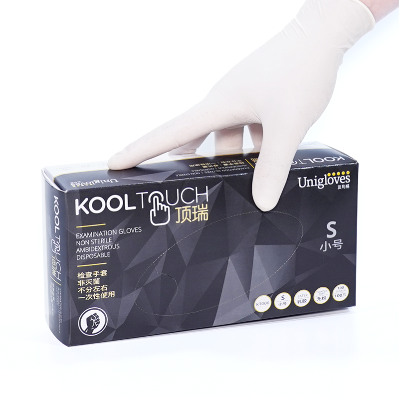 友利格頂瑞KOOLTOUCH KT006一次性無粉乳膠手套圖片2 友利格頂瑞KOOLTOUCH KT006一次性無粉乳膠手套圖片2
