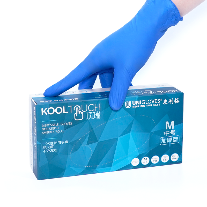 友利格頂瑞KOOLTOUCH KT008一次性無粉丁腈手套圖片2