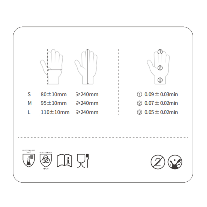 友利格珍珠PEARL GP012X高倍靈巧一次性無(wú)粉丁腈手套圖片1