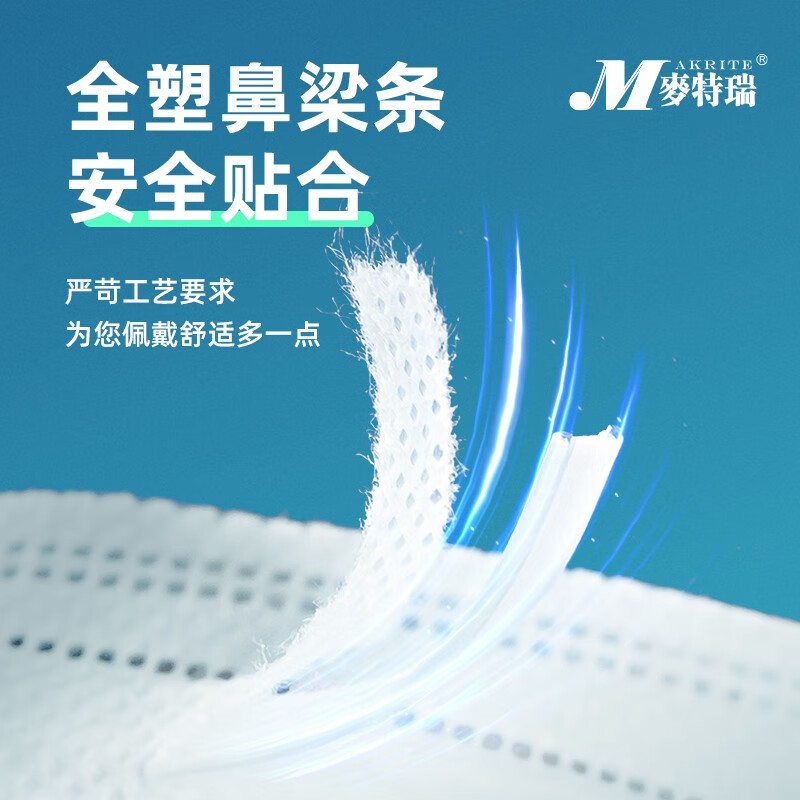 麥特瑞6002 KN95白色頭戴式防塵口罩圖片1 麥特瑞6002 KN95白色頭戴式防塵口罩圖片1