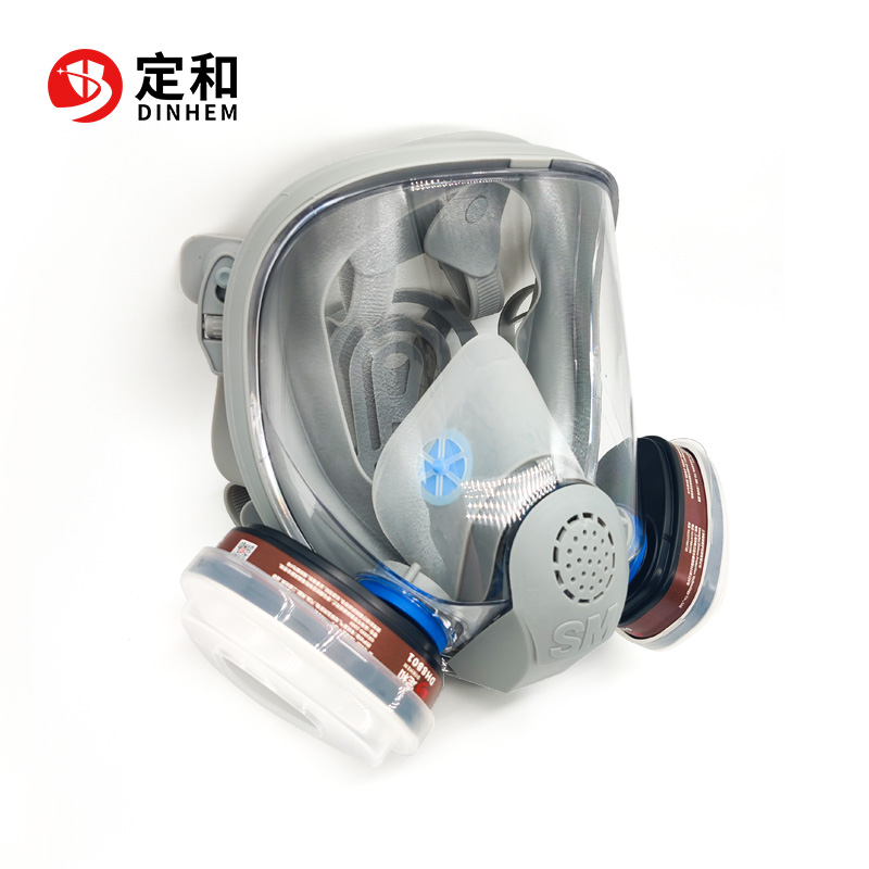 定和防毒面具DH20152防有機(jī)氣體防塵毒七件套圖片2