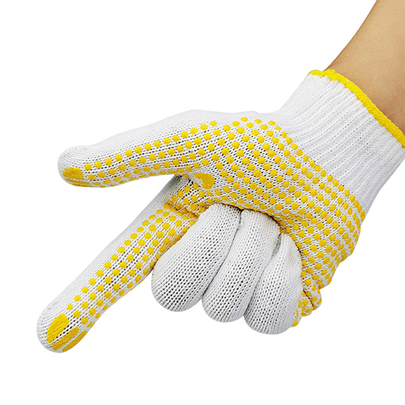 定和DH6014點珠點塑防滑勞保手套圖片4