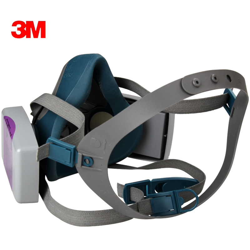 3M6502+7093CN KP100防塵面具三件套圖片2