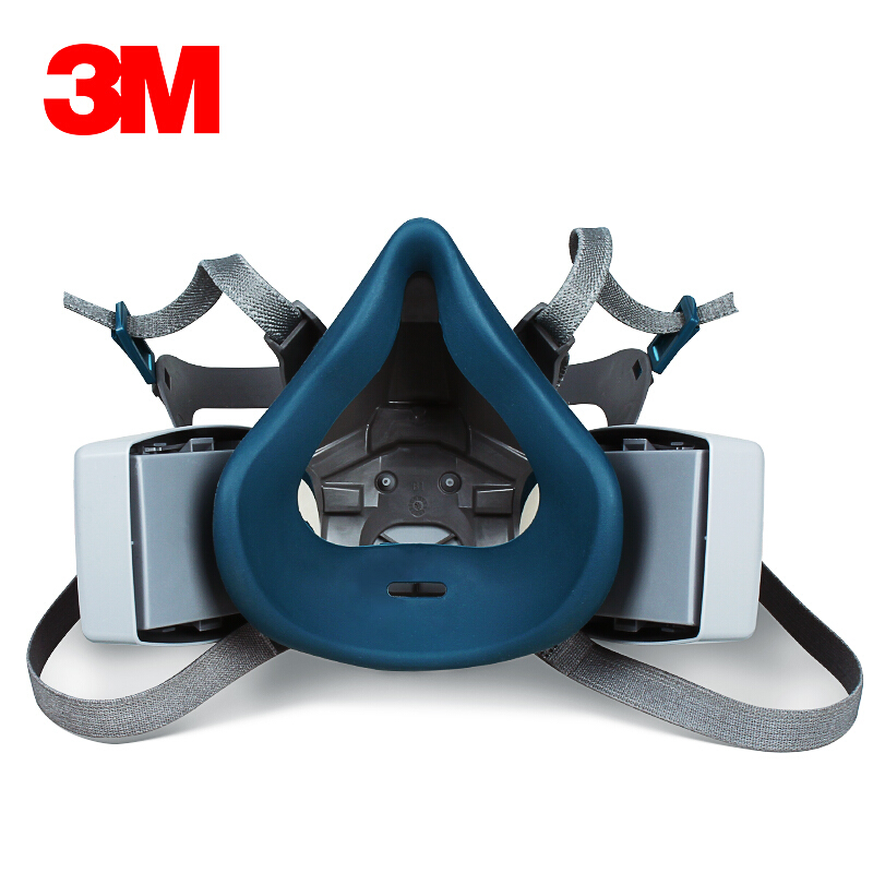 3M6502QL+7093CN KP100防塵面具三件套圖片3