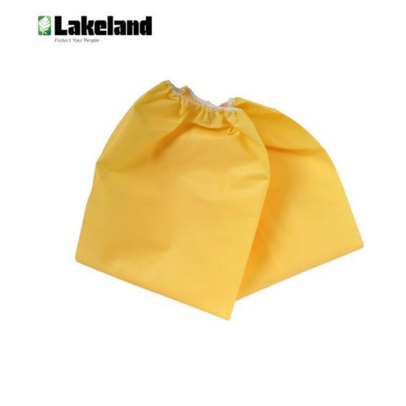 雷克蘭C1T024YP防飛濺耐酸堿黃色袖套圖片1