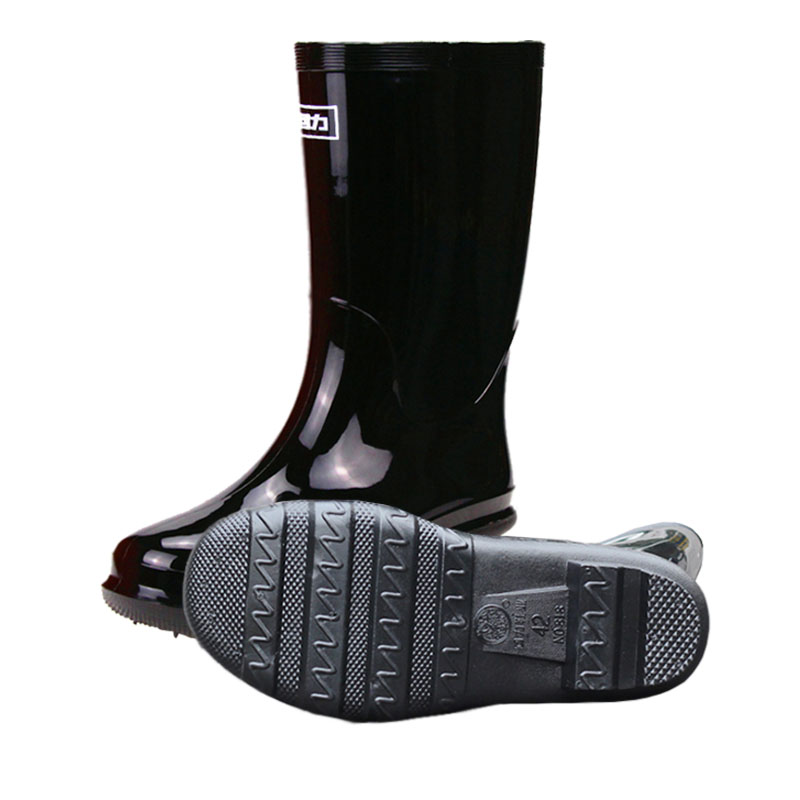 回力818防滑防水中筒雨靴圖片1