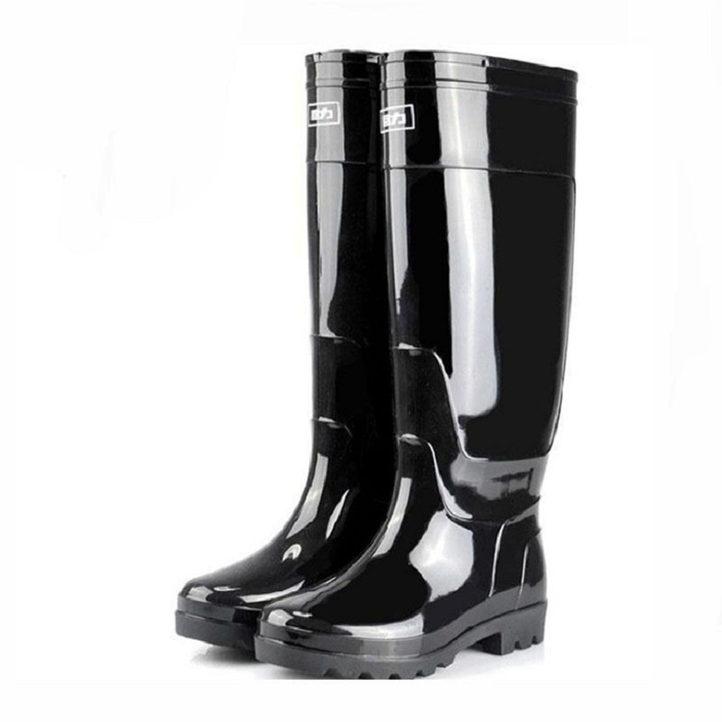 回力8199防滑耐磨PVC高筒雨靴圖片1