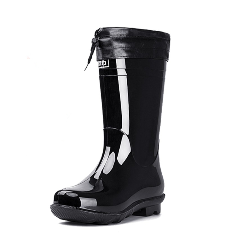 回力838加棉可拆卸加絨中筒雨靴圖片2