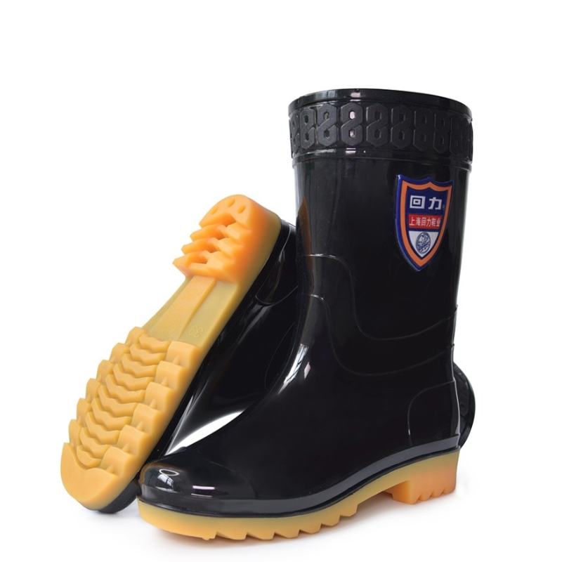 回力867中筒防滑耐磨雨靴圖片6