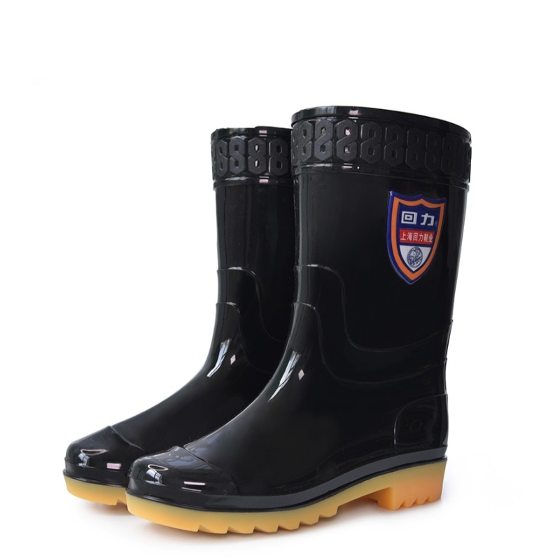 回力867中筒防滑耐磨雨靴圖片1